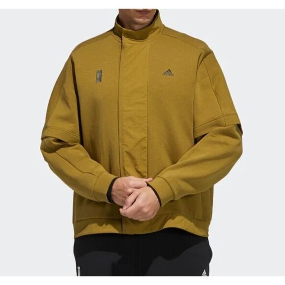 Adidas Wj  Kn Mid Martial Arts Series Logo Zip up jacket 2XL - Picture 2 of 9